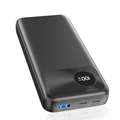 Abbildung von A ADDTOP Power Bank 20000mAh, 22, 5W Schnell Aufladende Powerbank mit USB C Input &amp; Outputs PD3.0 QC 4.0, Tragbares Ladegerät Phone External Battery Pack kompatibel iPhone, Smartphones, Tablets