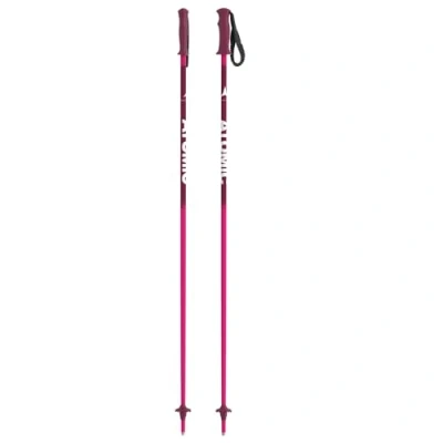 Abbildung von ATOMIC AMT JR Skistöcke hochwertiger 3* Aluminium Skistock ergonomischer Griff am Stock elastische Kids Handschlaufe Stöcke mit 50mm Pistenteller