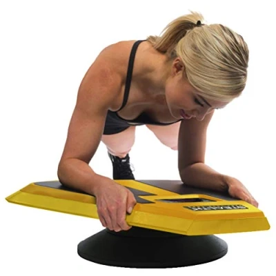 Abbildung von Stealth Body Fitness Plankster Dynamische Planking Plattform Interaktives Board mit integrierter Gameplay Technologie für einen gesunden Rücken und starken Rumpf