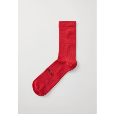 Abbildung von Castelli Espresso SOCK Sportsocken, Herren, Größe: L/XL, Deep bordeaux