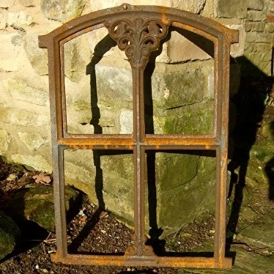 Abbildung von Antikas Fenster Eisenfenster aus Gusseisen, Stallfenster Gretje klappbar