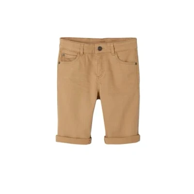 Abbildung von Vertbaudet Bermudas Jeans Shorts für Kinder, Größe: 158/164, Beige