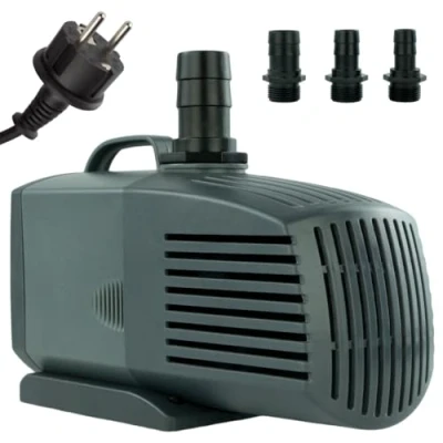Abbildung von ECO Salz Wasserpumpe 4.000 L/H, 70 Watt, 10m Kabel, 3,1m Förderhöhe, Teichpumpe, Wasserspielpumpe Tauchpumpe Springbrunnen Pumpe KEQ4000F