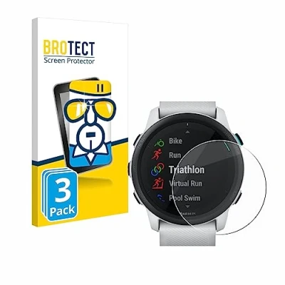 Abbildung von BROTECT (3 Stück Panzer Schutz Glas für Garmin Forerunner 745 9H Echtglas, Displayschutz