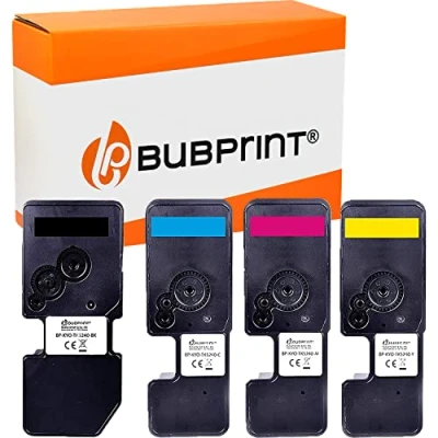 Abbildung von Bubprint 4 Toner kompatibel als Ersatz für Kyocera TK 5240 TK5240 Ecosys M5526cdw M5526cdn P5026cdw P5026cdn Schwarz Cyan Magenta Gelb Multipack