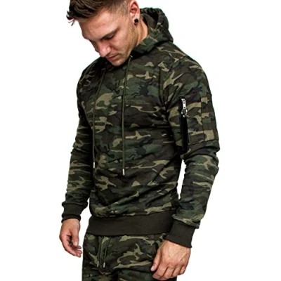 Abbildung von REPUBLIX Kapuzenpullover AIDEN Herren Cargo Hoodie Sweatshirt Pullover