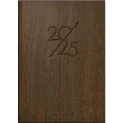 Abbildung von BRUNNEN Buchkalender Modell 795 (2025) „Nature“, 1 Seite = Tag, A5, 352 Seiten, Balacron Einband, braun