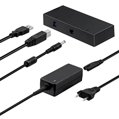 Abbildung von Mcbazel Xbox Kinect Adapter für 2.0 Sensor Konverter mit Stromversorgung kompatibel One Slim/Xbox X/Win 11/8/8.1/10 EU Stecker