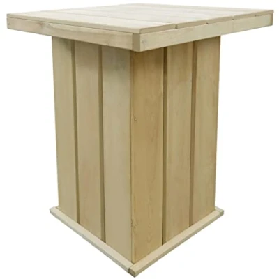 Abbildung von vidaXL Kiefer Imprägniert Bartisch Gartentisch Esstisch Stehtisch Bistrotisch