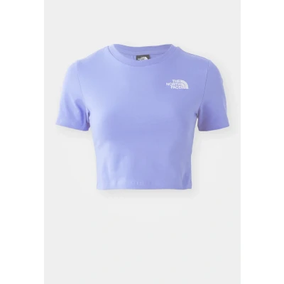 Abbildung von The North Face CROP TEE Tshirt basic, Damen, Größe: Medium, Virtual blue