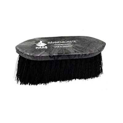 Abbildung von Haas Mähnenbürste klein 8cm blackVerkauft von HypoStore