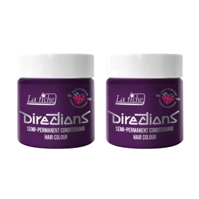 Abbildung von La Riche Directions Semipermanente Haarfarbe 100 ml Dose 2er Pack (Plum)