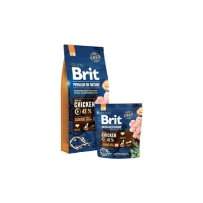 Abbildung von Brit Premium by Nature Senior S+M Huhn 8 kg