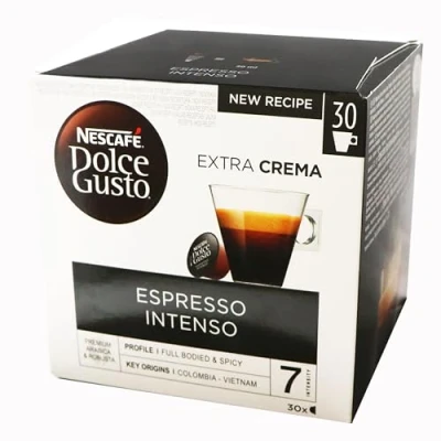 Abbildung von Nescafé Dolce Gusto Espresso Intenso Vorratsbox, Kaffee, Kaffeekapseln, 30 Kapseln