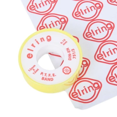 Abbildung von ELRING 498.701 Dichtband 12 weiß PTFE (Polytetrafluorethylen) EN 751/3 Rolle