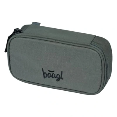 Abbildung von Baagl Federmäppchen für Jungen Schulmäppchen Schreibwaren Schulsachen Federtasche, Kinder Federmappe, Etui Schule (Skate Grove)