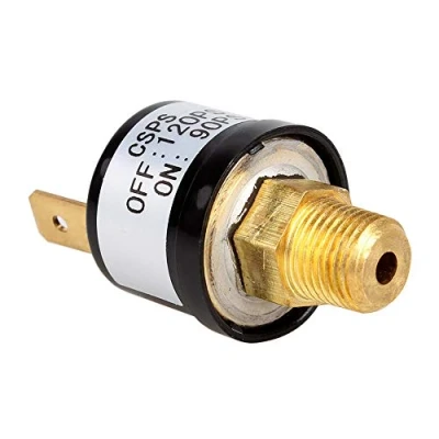 Abbildung von Mintice 12V Schwerlast 90 120 PSI Luftkompressor Steuerschalter Automatisches Luftdruck Druckschalter ventil kompressor horn pumpe Auto Zug Regler 1/8 NPT