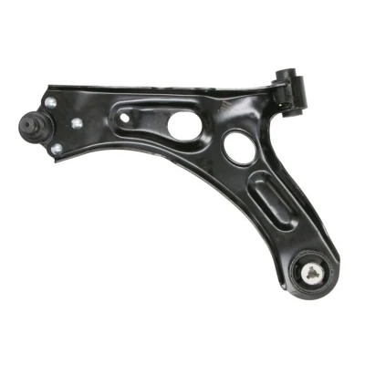 Abbildung von DELPHI TC4558 Querlenker mit Trag /Führungsgelenk links, vorne Stahlblech PEUGEOT: 208 II Schrägheck, OPEL: Corsa F Schrägheck