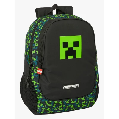 Abbildung von Minecraft TNT Schulrucksack für Kinder, ideal Kinder verschiedener Altersgruppen, bequem und vielseitig, Qualität Widerstandsfähigkeit, 32 x 16 44 cm, bunt, M, Casual
