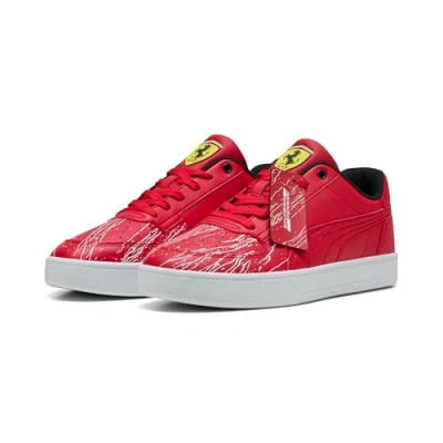Abbildung von PUMA Erwachsene Scuderia Ferrari HP Caven 2.0 Colour Sneakers 44, Rosso Corsa Red