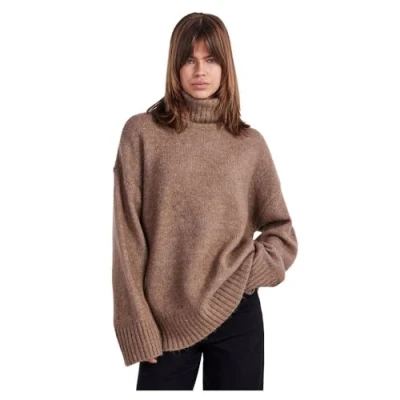 Abbildung von Pieces Strickpullover, Damen, Größe: Large, Fossil