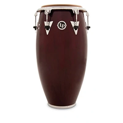 Abbildung von Latin Percussion Conga Classic Top Tuning 11 3/4&quot; LP559T DW, Dark Wood, chrome Hardware