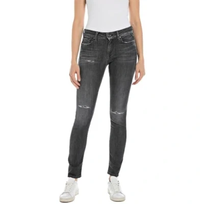 Abbildung von Replay 5 Pocket Jeans NEW LUZ Skinny Fit in Ankle Länge