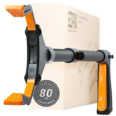 Abbildung von 1 x EZPIK® 80 cm Greifer für Senioren mit Magnet Greifarm, Robuste Greifzangen Senioren, Menschen Behinderungen, Drehbare Müllgreifer Zange, Gehilfe Befestigungsclip (1er Pack, Schwarz)
