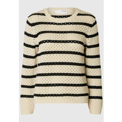 Abbildung von Selected Femme Strickpullover, Damen, Größe: XS, Birch