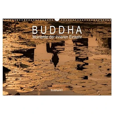 Abbildung von Buddha Momente der inneren Einkehr (Wandkalender 2025 DIN A3 quer), CALVENDO Monatskalender