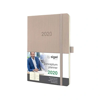 Abbildung von SIGEL C2030 Wochenkalender 2020, ca. A5, cremefarben, Softcover Conceptum weitere Modelle