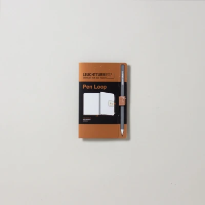 Abbildung von LEUCHTTURM1917 354349 Pen Loop (Stiftschlaufe), selbstklebend, Kupfer