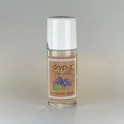 Abbildung von drypur BIO Deo Rollon LAVENDEL MINZE 100% natürlichohne ohne Aluminium, Alkohol oder künstliche Zusätze Deodorant im Roller vegan