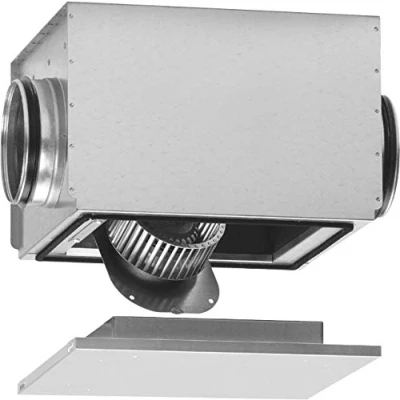 Abbildung von Helios Rohrventilator SB 160 B 1 PH schallgedämpft Ventilator für Rohreinbau 4010184095088