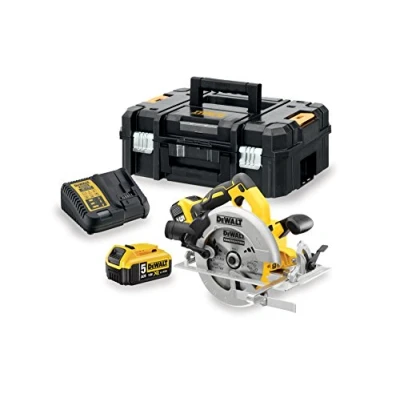 Abbildung von DeWALT DCS570P2 QW Handkreissäge 18,4 cm Gelb 5500 U/min