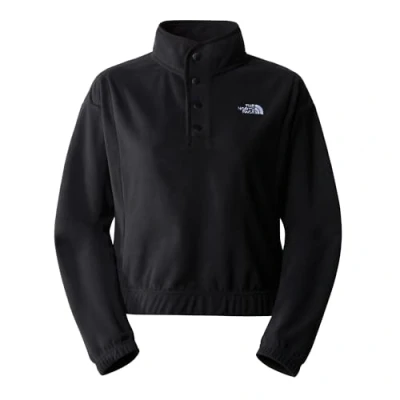 Abbildung von The North Face Homesafe SNAP NECK Fleecepullover, Damen, Größe: Medium, Black