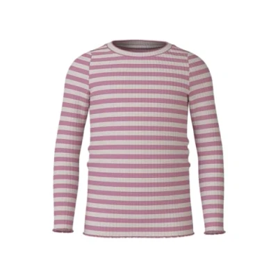Abbildung von Name it SLIM FIT Langarmshirt für Kinder, Größe: 92, Mauve orchid