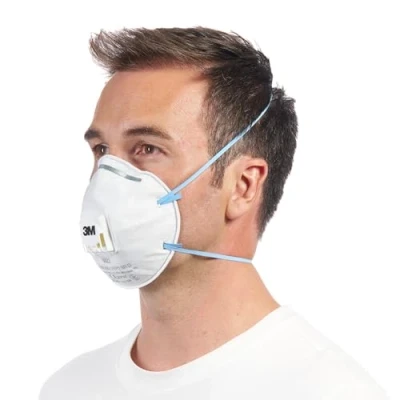 Abbildung von 3M Maske für Hand und Maschinenschleifen 8822, FFP2, mit Ventil, 10 pro Packung