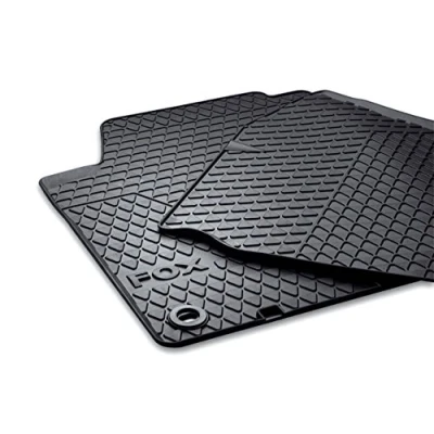Abbildung von Volkswagen 5Z1061501041 Gummi Fußmatten 2X vorn Gummimatten Original VW Fox Allwettermatten schwarz