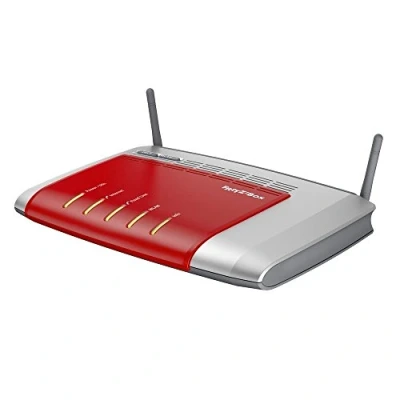 Abbildung von AVM FRITZ!Box 7272 International, Wi Fi 4 (802.11n), Eingebauter Ethernet Anschluss, ADSL2+