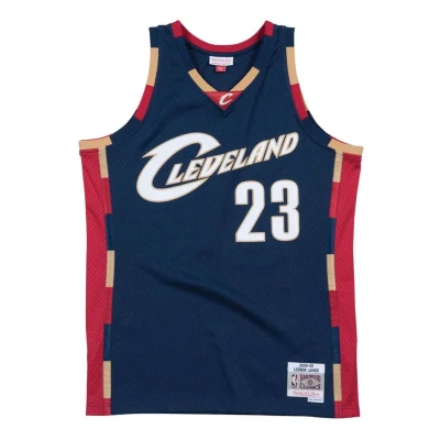 Abbildung von Mitchell &amp; Ness NBA Swingman Alternate Cleveland Cavaliers 08 Lebron JAME Top, Herren, Größe: XL, Navy