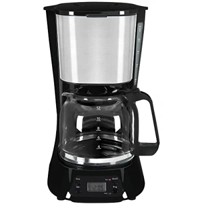 Abbildung von exquisit Filterkaffeemaschine &quot;KA 6119 isw&quot;, 1,5 l Kaffeekanne, Papierfilter, 1x4