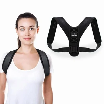 Abbildung von shapevital.de Rückenbandage Haltungsgurt Vital Pro zum Aufbau eines gesunden Rückens L