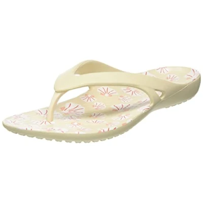 Abbildung von Crocs Herren Kadee II Graphic Flip W Flip, Winter White/Multi, 34/35 EU
