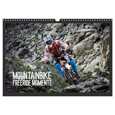 Abbildung von Mountainbike Freeride Momente (Wandkalender 2025 DIN A3 quer), CALVENDO Monatskalender