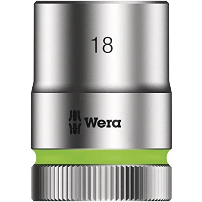 Abbildung von Wera 8790 HMC HF Zyklop Steckschlüsseleinsatz mit 1/2&quot; Antrieb und Haltefunktion, 18.0 mm, 05003738001