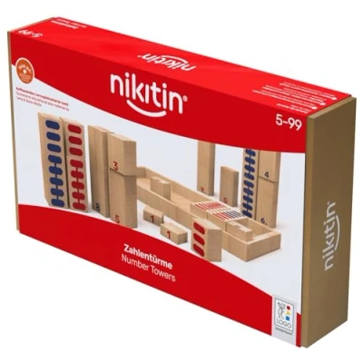 Abbildung von Nikitin Lernspiel Zahlentürme N6