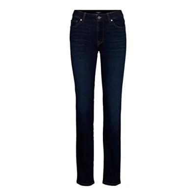 Abbildung von VERO MODA Damen VMDAF MR Straight DO323 NOOS Jeans, Dark Blue Denim, 28/30