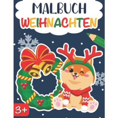 Abbildung von Malbuch Weihnachten: Weihnachtsmalbuch Für Kinder Ab 3 Jahren