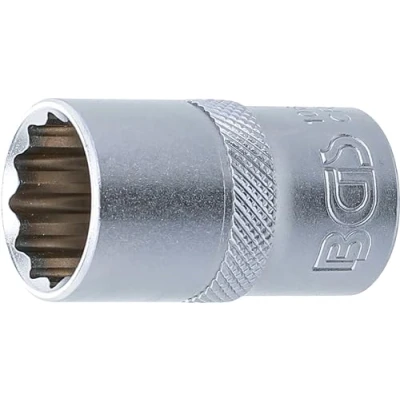 Abbildung von BGS 10636 Steckschlüssel Einsatz Zwölfkant 12,5 mm (1/2&quot;) SW 16